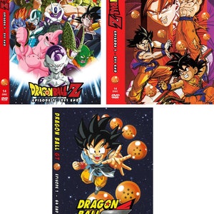 Dragon Ball Z DVD Anime Complete Set Episode 1-291 End Goku Super Saiyan  Star