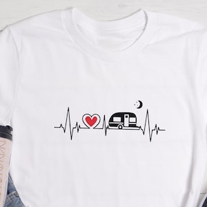Camping Tshirt, RV Camping T Shirt, Camper Van Accessories, Adventure Time, Outdoors T shirt, Van Life Shirt, Camping Crew Shirt, Camper Tee