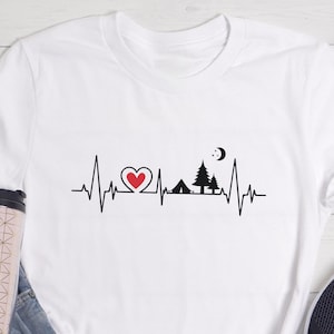 Camping Tshirt, RV Camping T Shirt, Camper Van Accessories, Adventure Time, Outdoors T shirt, Van Life Shirt, Camping Crew Shirt, Camper Tee