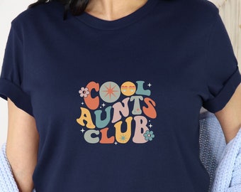 Aunt T-shirt, Retro Auntie Gift, Aunty to Be Shirt