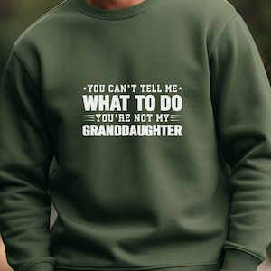 Sweatshirt opa, grappig opa-shirt, trui opa van kleindochter, opa Vaderdagshirt, cadeaus voor opa, opa cadeau
