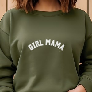 ママ用スウェットシャツ、女の子用ママシャツ、女の子用ママジャンパー、ママ用セーター、新米ママへのギフト、お母さんへのプレゼント、初めての母の日、産後ギフト