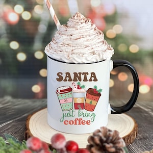 Christmas Coffee Mug, Funny Coffee Xmas Mug, Retro Coffee Addict Mug, Giftful Christmas Coffee Gift, Coffee Snob, Mom Christmas Coffee