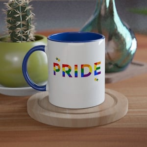 Gay Mug, Slay and Be Gay, Gay Dad Fathers Day Gift, Gay Coffee Cup, Gay Presents, Fan Gay Coffee Mug, Gay Presents, Lesbian Tea Cup, Trans