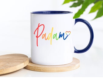Gay Pride Becher, Padam Geschenk, LGBT Regenbogen Kaffeebecher