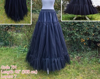 Erstaunlicher Tüll-Petticoat, benutzerdefinierte Petticoat handgefertigt, viele Größenoptionen, Tüll-Unterrock, Petticoat-Hochzeitskleid plus Größe