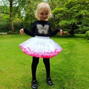 Amazing lush tulle skirt for girls, Skirt petticoat, Childrens skirt, Girls petticoat, Tulle petticoat, Custom tulle skirt,Ruffled petticoat image 9