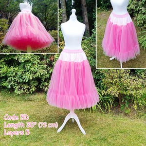 Beautiful tulle petticoat, Petticoat handmade, Many size options, Tulle petticoat skirt, Petticoat for wedding dress, Petticoat plus size