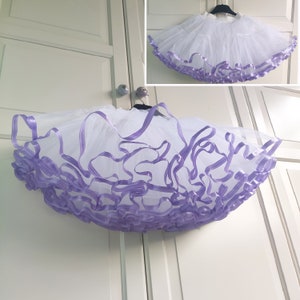 Incroyable jupe en tulle luxuriante pour les filles, jupon jupe, jupe pour enfants, jupon filles, jupon tulle, jupe en tulle personnalisée, jupon ébouriffé image 6