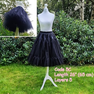 Custom tulle petticoat, Petticoat handmade, Many size options, Tulle petticoat skirt, Petticoat for wedding dress, bithday peresent