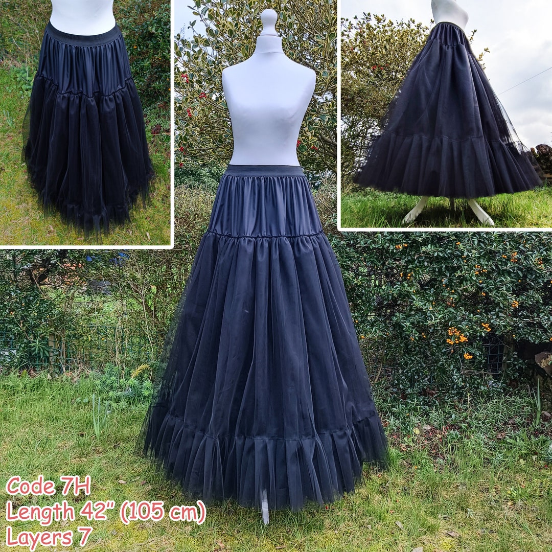 Tulle Net Petticoat Red Underskirt Bow Detail Costume Accessory main image 1