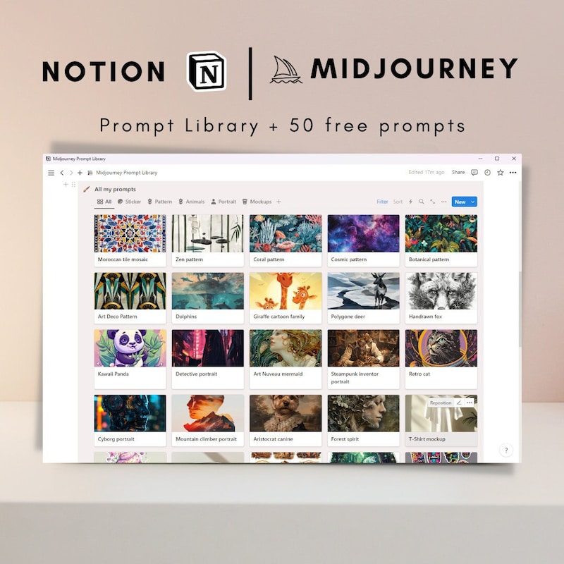 Free Midjourney Use Etsy
