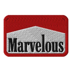 Prachtige retro geborduurde patches