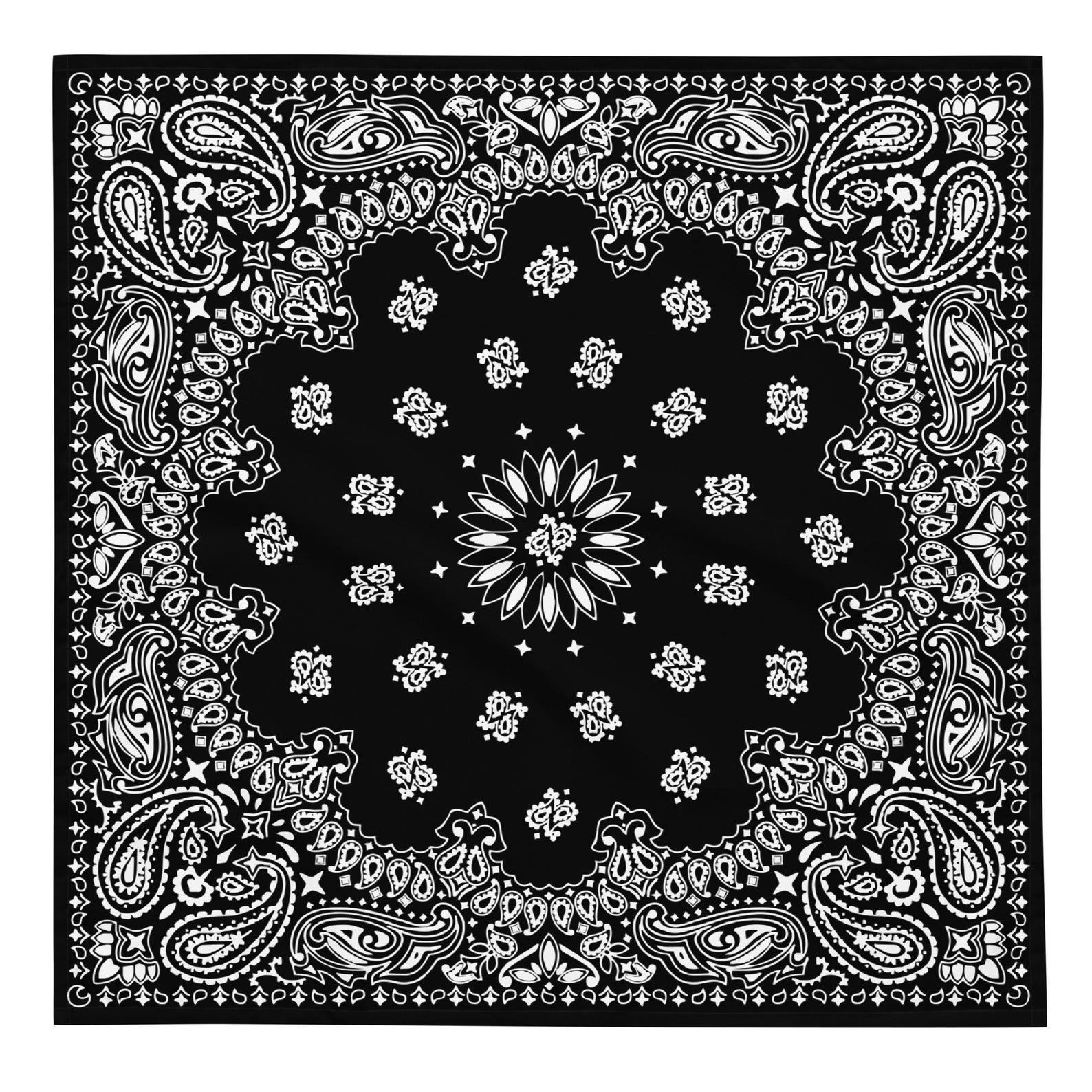 Bandana Pattern Slleves Digital Classic Bandana Assorted Colors - High Resolution Paisley ...