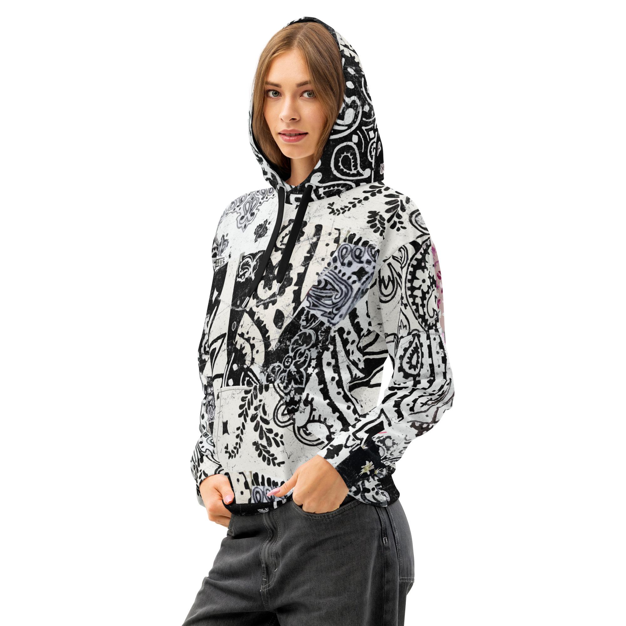 Paisley Patchwork Hoodie - Etsy
