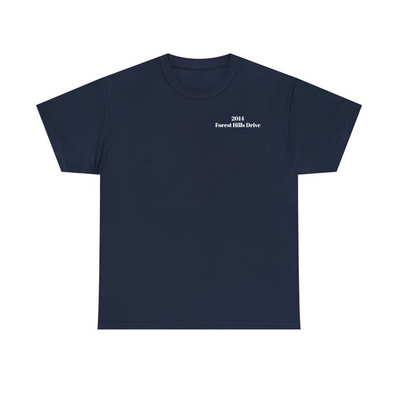 2014 Forest Hills Drive Vintage Jcole Tee T shirt White navy Unisex No Role Modelz. Etsy