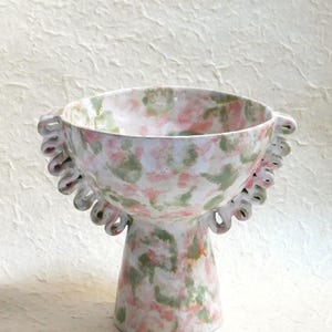 Poterie Barbotine Deep Bowl | Anise/Terracotta