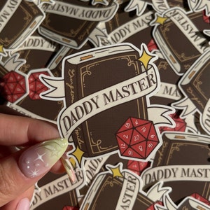 Dungeon Master Sticker | Dungeons & Dragons Sticker | D20 |  Fantasy Vinyl Stickers