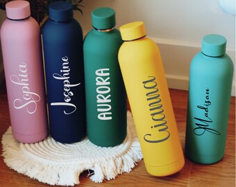 Personalized Water Bottle Gift for Birthday | Stainless Steel water bottle | Personalized engraved gifts | 18th Birthday Gifts |