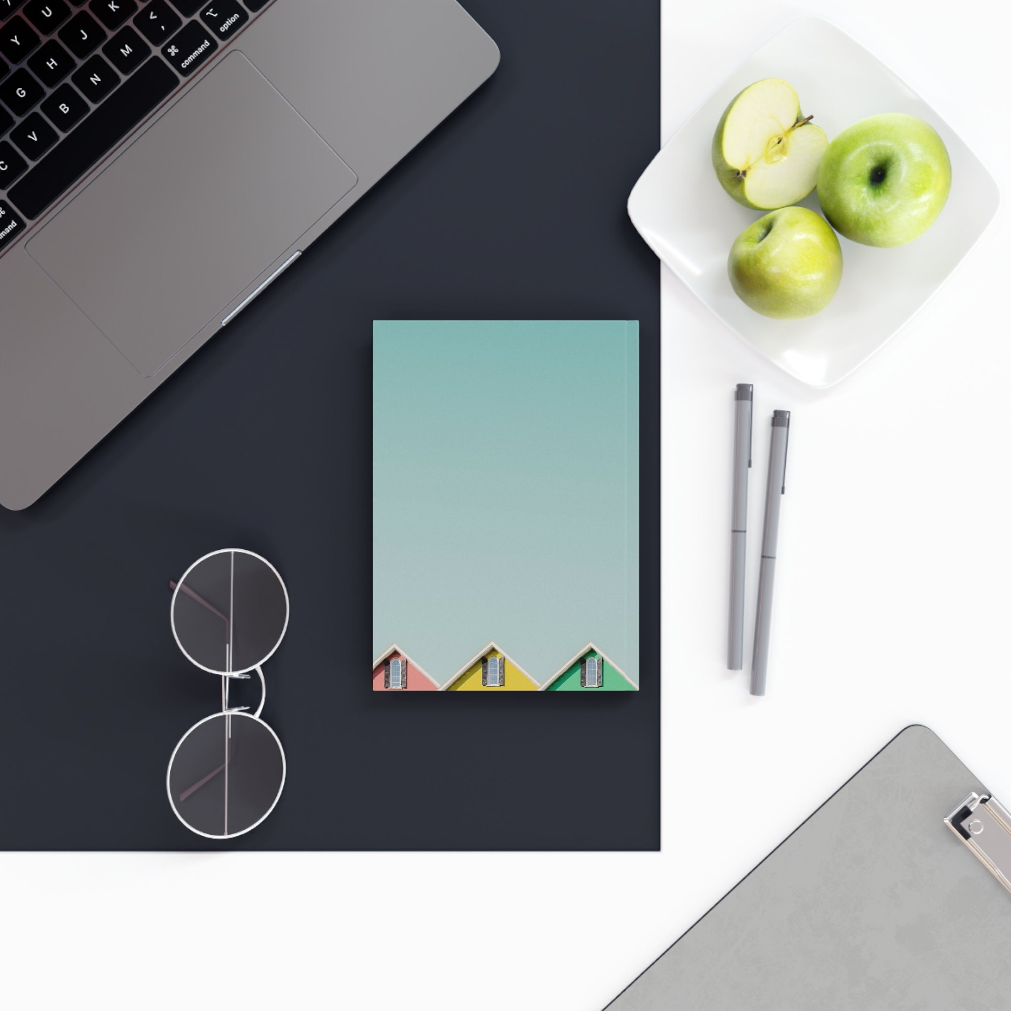 Skyline Journal Cute Urban Aesthetic Cute & Trendy Notebook - Etsy