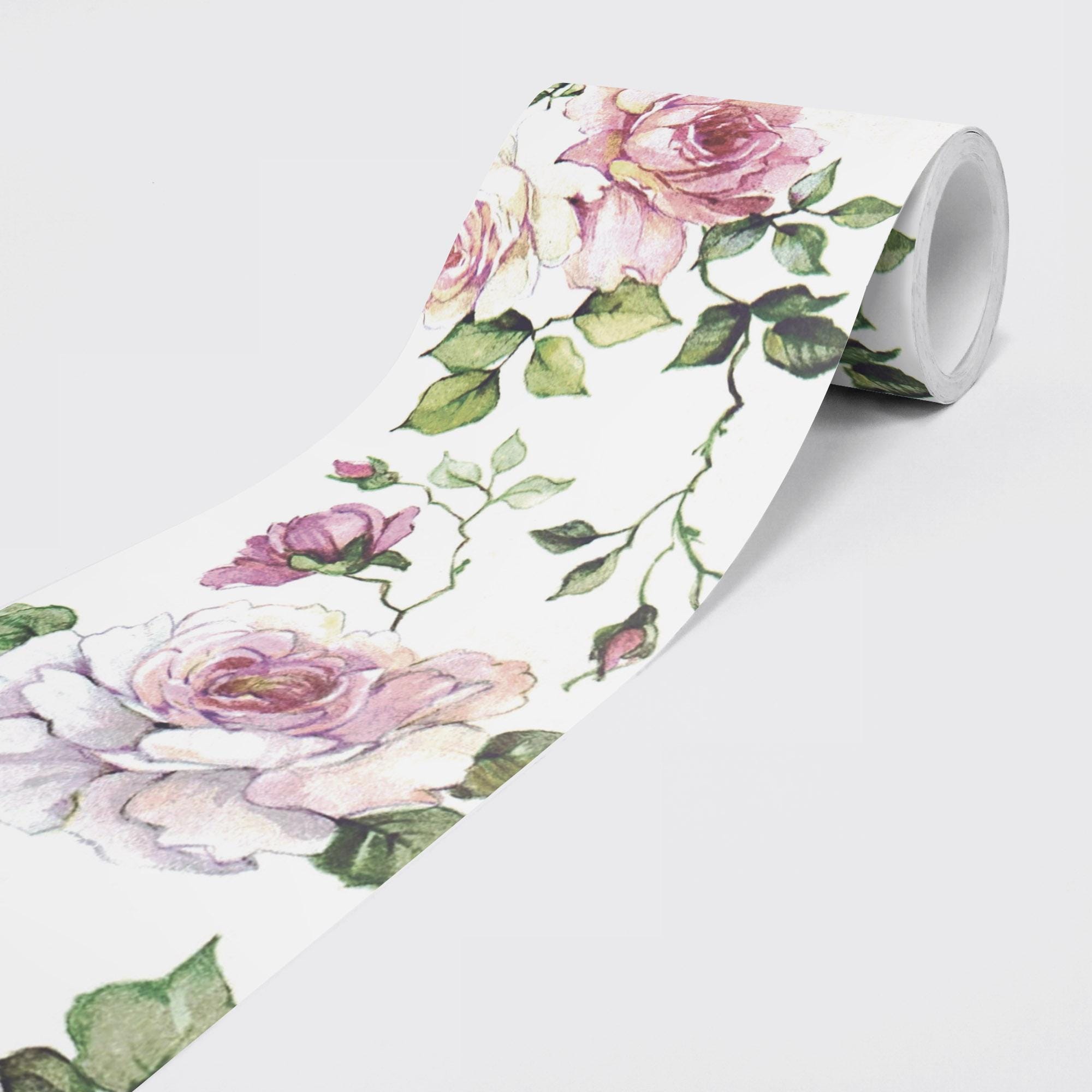Selfadhesive Border - Wallpaper Border - Decorative Sticker - Pink ...