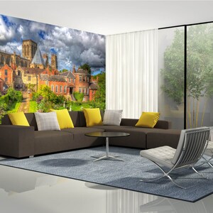 Wall mural - York Minister Illustration | Mysterious | Living Room | Bedroom