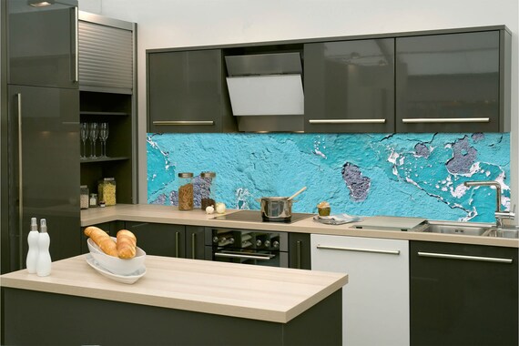 Dimex Küchenrückwand Folie Selbstklebend – GRÜNE BLÄTTER, 350 X 60 Cm, Spritzschutz Aus PVC, Matt, Abwaschbar, Made In EU