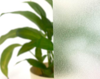 Selfadhesive transparent film - FINE SAND 122 × 100 cm - Window film - Decorative film - Glass film