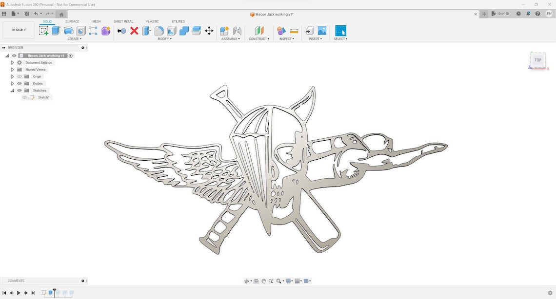 Recon Jack Logo DIGITAL FILE | Vector Svg, Dxf, Png, Jpg, F3d Files ...