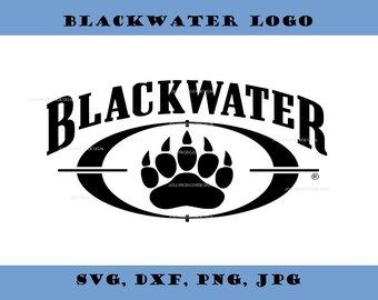 Blackwater Logo Digital file |   digital images, .svg, .dxf, .png, .jpg, | PHigh Quality Cut Files