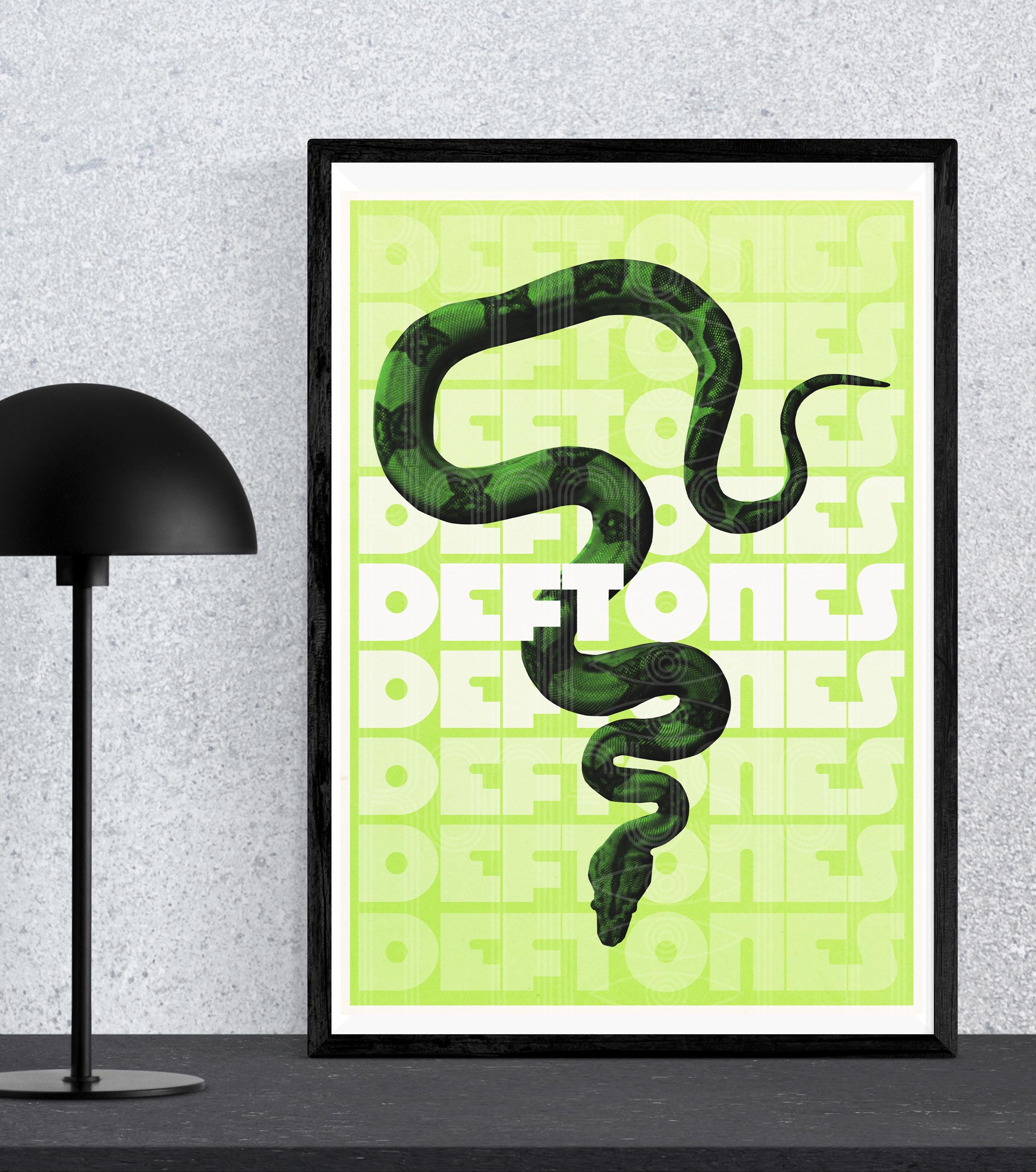 Deftones Snake Poster: Nu-metal Y2K Print - Etsy