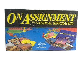 Award-winning 1990 ON ASSIGNMENT With National Geographic Board