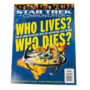 Star Trek Communicator Magazine Issue 122 Who Lives Who Dies April May 1999