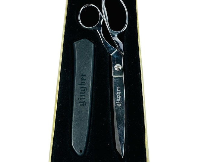 Forbici Da Cucito Gingher Da 5" Modello G-5 Con Bordo A - Foto 11