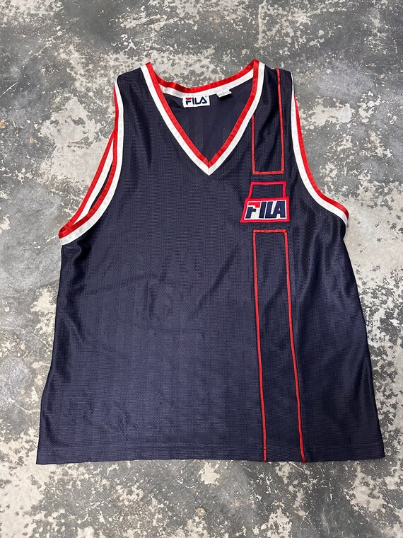 Fila basketball cheap shirt