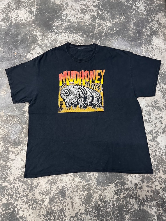 Vintage Mudhoney Band T-shirt American Rock Band Crewneck Album Alternative  Indie Size X-large Black Color -  UK