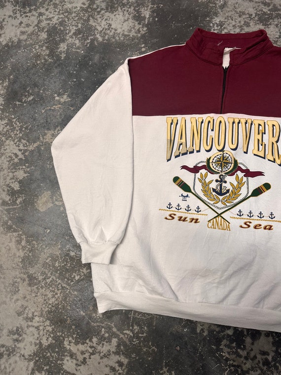 Vintage Vancouver Island Sun sea Sweatshirt Vanco… - image 4