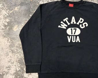 Vintage WTAPS Hoodie Sweatshirt Japanese Brand Designer Vintage WTAPS Hoodie Sweatshirt Japanese Brand Designer