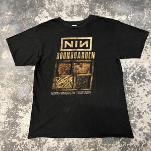 Vintage NIN Nine Inch Nails Soundgarden North American Tour 2014 