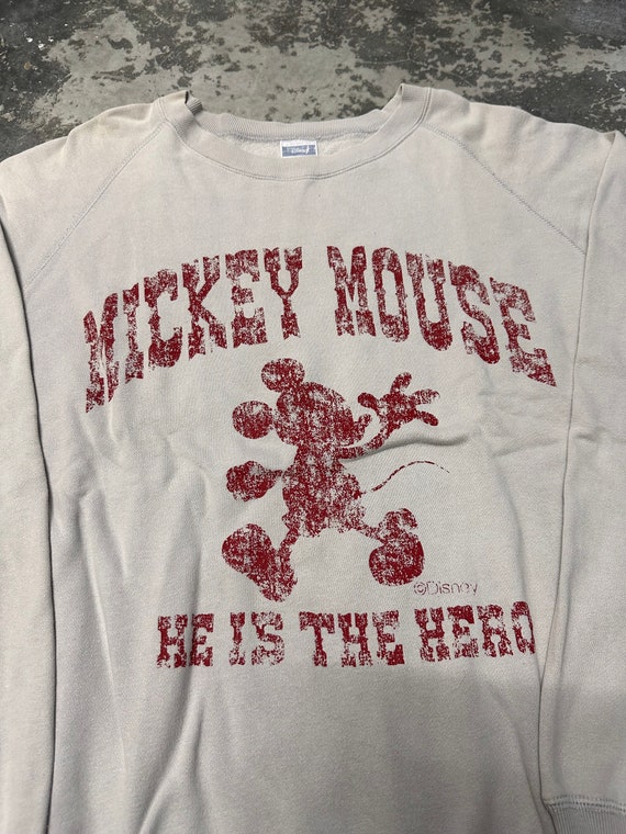 Vintage 90's Mickey Mouse California Sweatshirts … - image 4