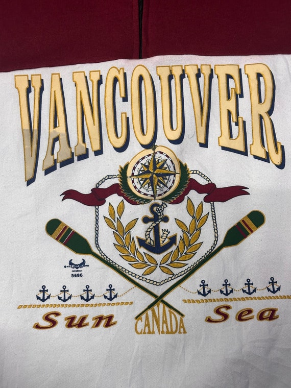 Vintage Vancouver Island Sun sea Sweatshirt Vanco… - image 6