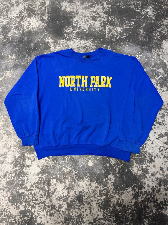 Vintage 90s North Park University Sweatshirt North