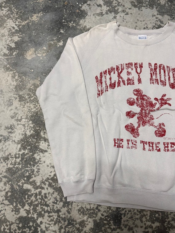 Vintage 90's Mickey Mouse California Sweatshirts … - image 2