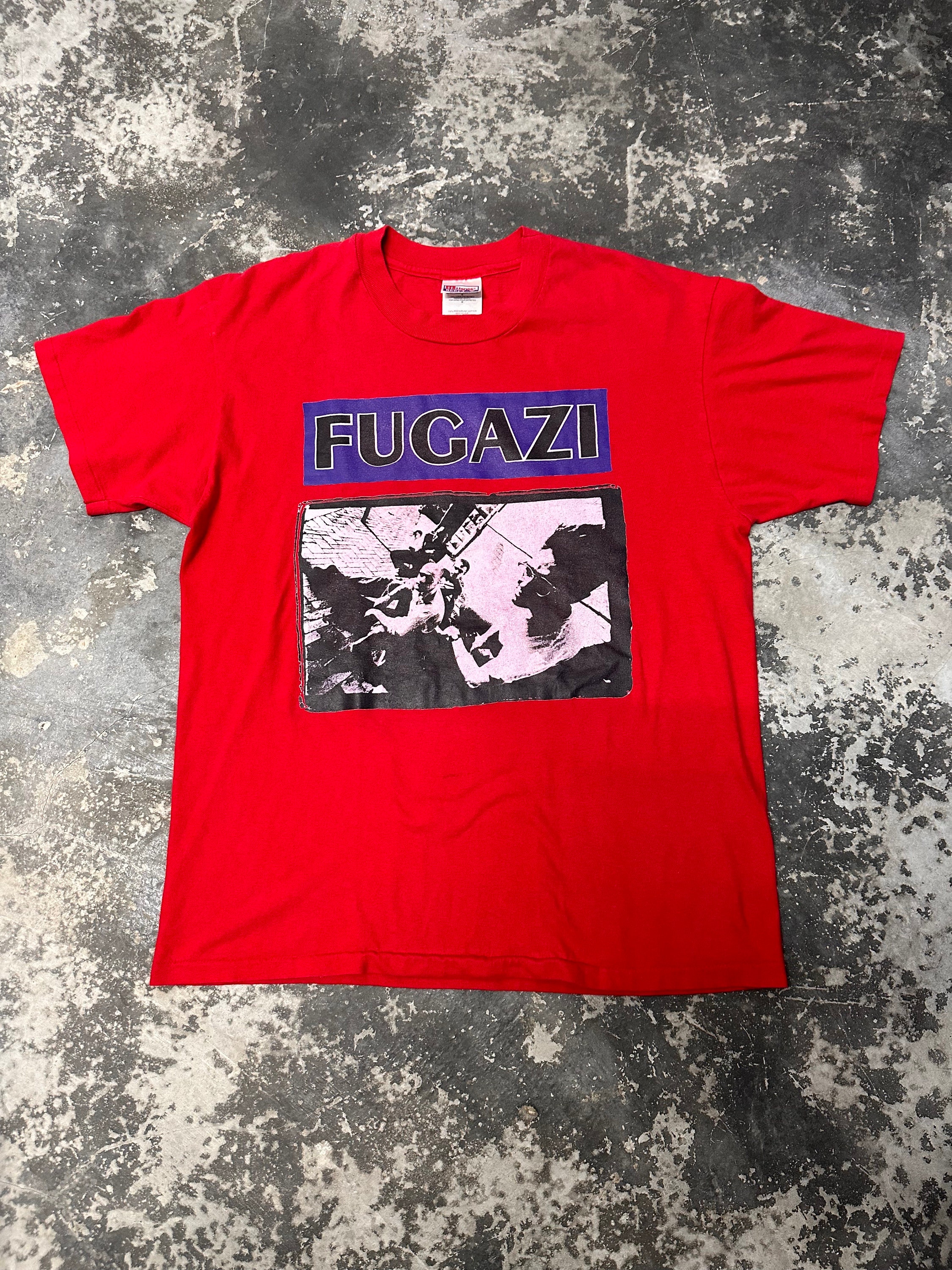 Vintage 90s Fugazi Hardcore Punk Band T-shirt Fugazi Album Vintage 90s Fugazi Hardcore Punk Band T-shirt Fugazi Album