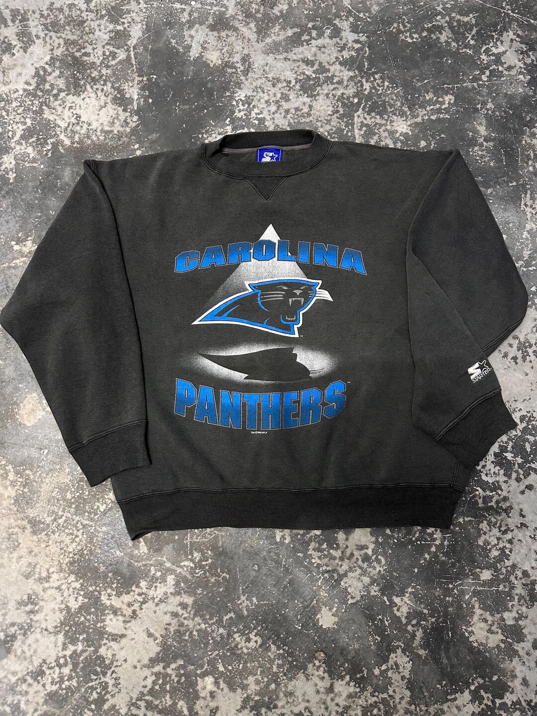 Vintage Starter Carolina Panthers Sweatshirt Starter Carolina Panthers ...