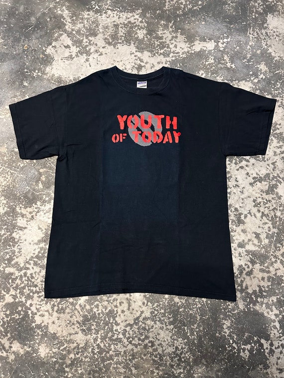 Vintage Youth of Today We Are Not This Alone Hardcore Band T-shirt 