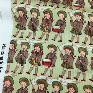 Cartoon Cute Fabric Cotton Fabric Girl Fabric By Half Yard 100% Cotton Fabric
