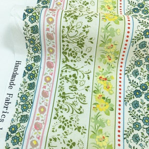 Beautiful Fabric Floral Fabric Flower Fabric 100% Cotton Fabric By Half Yard Patchwork