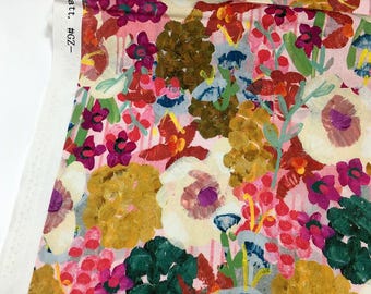 Beautiful Flower Fabric Floral Fabric Flowers Fabric Daisy fabrics By Half Yard 100% Cotton Fabric