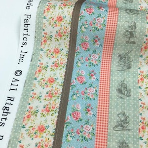 Beautiful Fabric Floral Fabric Flower Fabric 100% Cotton Fabric By Half Yard Patchwork